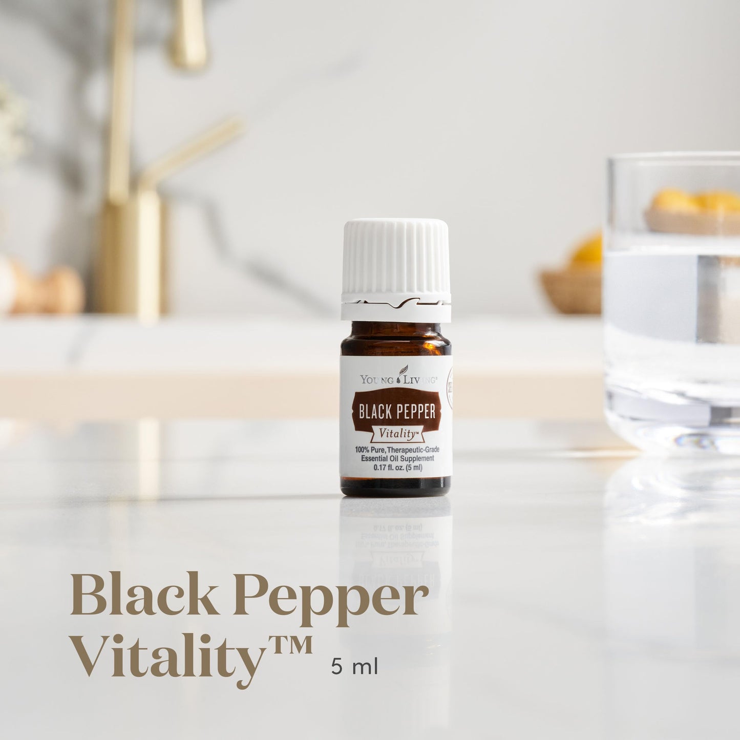 Young Living Black Pepper Vitality 5ml – Bold Flavor, Antioxidant Benefits, and Digestive Wellness for Cooking