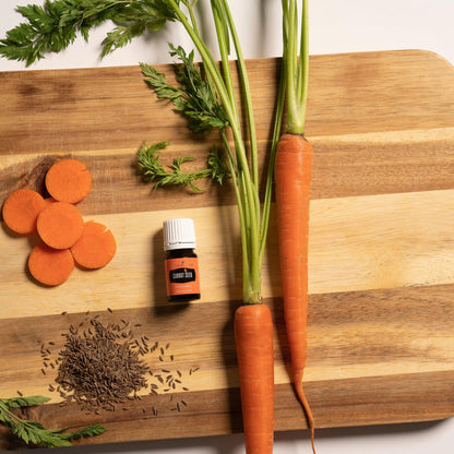 Young Living Carrot Seed Essential Oil 5 ml | Dry Skin Moisturizer, Beautifying & Skin Cleansing