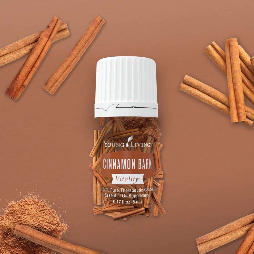 Young Living Cinnamon Bark Vitality 5ml | Aromatic Culinary Spice & Immune Support