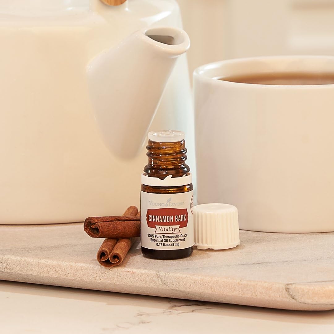 Young Living Cinnamon Bark Vitality 5ml | Aromatic Culinary Spice & Immune Support