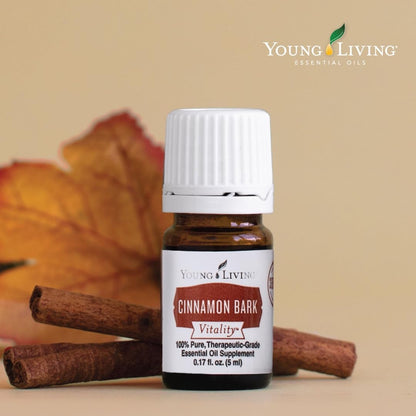 Young Living Cinnamon Bark Vitality 5ml | Aromatic Culinary Spice & Immune Support