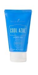 Young Living Cool Azul Sports Gel 3.4 oz – Cooling Aloe Vera Gel with Peppermint