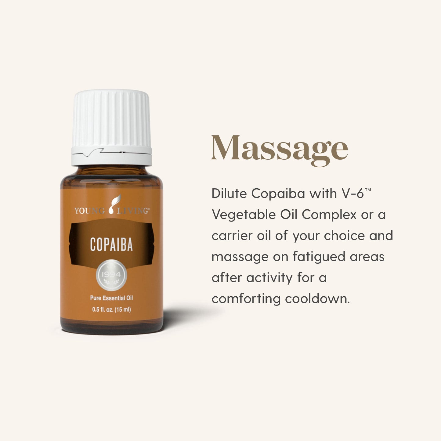 Copaiba Essential Oil by Young Living | 15 ml — Topical & Aromatic