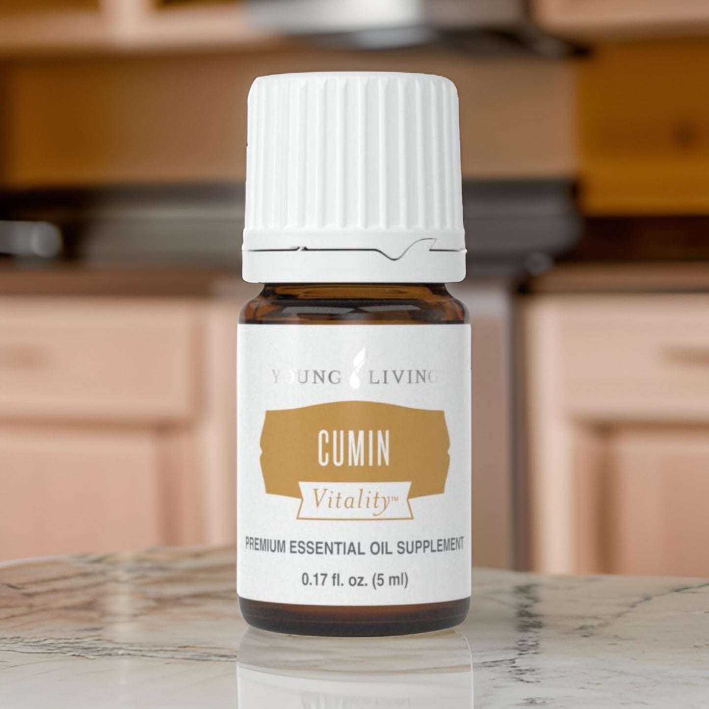 Young Living Cumin Vitality Essential Oil - 5 ml | Digestive & Immune Support, Herbal Detox, Earthy Culinary Spice
