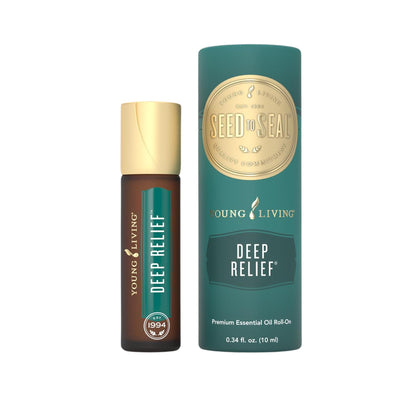 Young Living Deep Relief Roll-On – 10 ml Cooling Essential Oil for Muscles