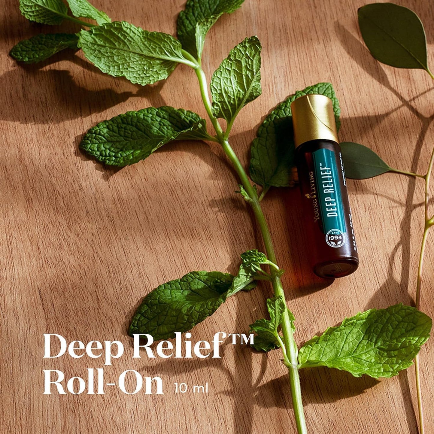 Young Living Deep Relief Roll-On – 10 ml Cooling Essential Oil for Muscles