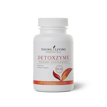 Young Living Detoxzyme 90 Capsules – Digestive Enzyme Support, Non-GMO & Soy-Free