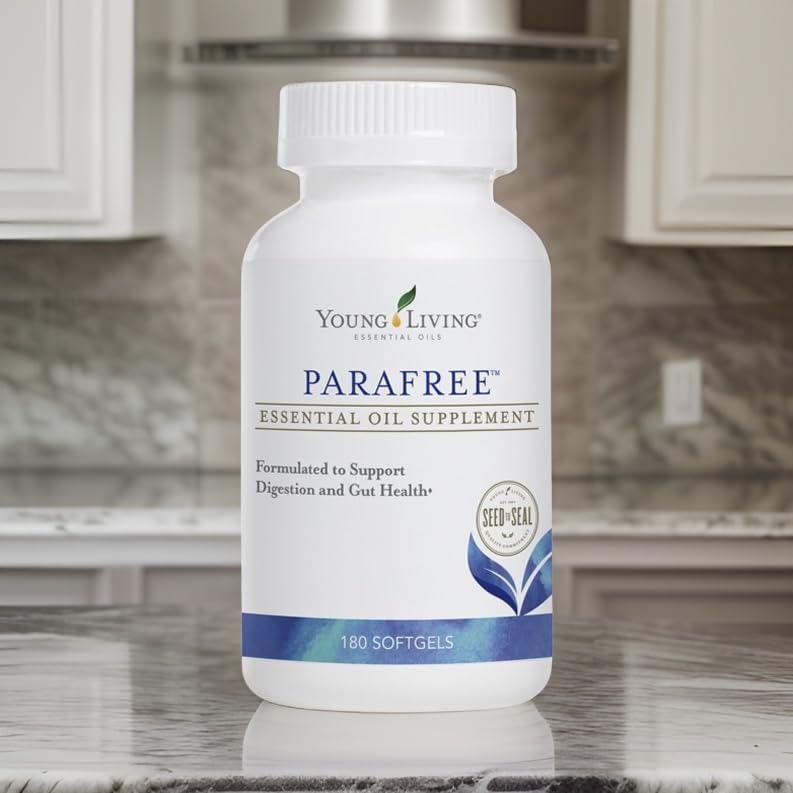 Young Living ParaFree Softgels 180 ct | Digestive Health Support & Advanced Essential Oil Blend