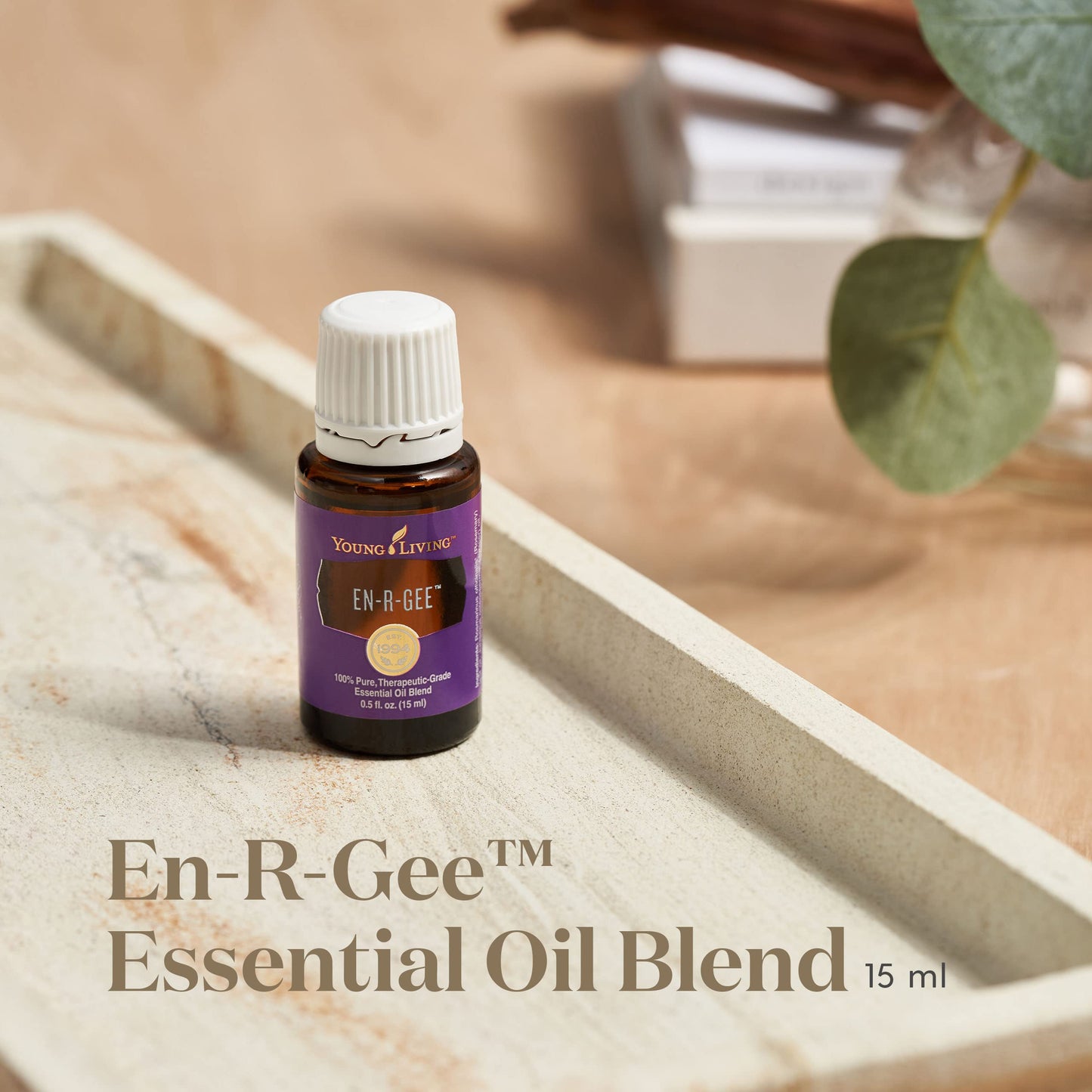 En-R-Gee Essential Oil 15ml by Young Living – Energize Your Focus