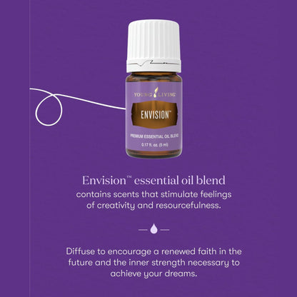 Envision Essential Oils Blend 5 ml by Young Living | Kosher Certified | Seed to Seal