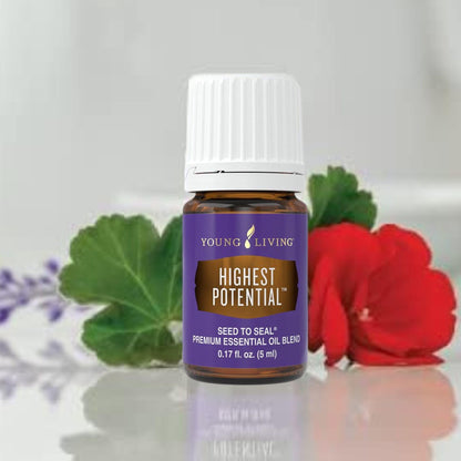 Highest Potential Essential Oil 5ml by Young Living Essential Oils | Uplifting Aromatic Blend