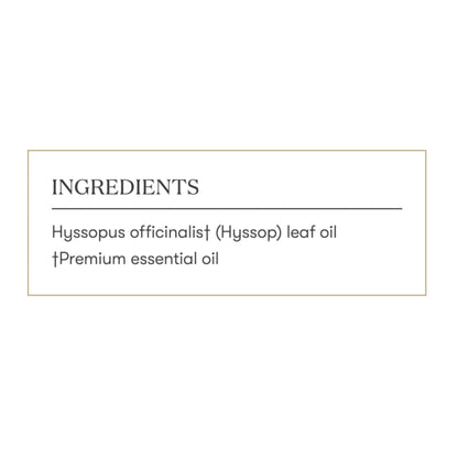 Young Living Hyssop Essential Oil 5ml | Aromatherapy for Creativity & Meditation