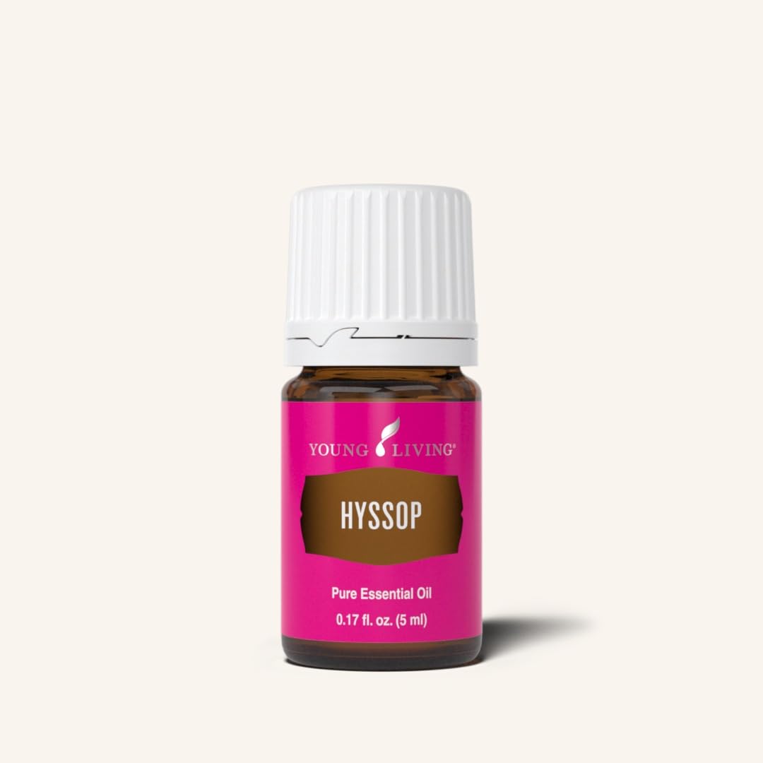 Young Living Hyssop Essential Oil 5ml | Aromatherapy for Creativity & Meditation
