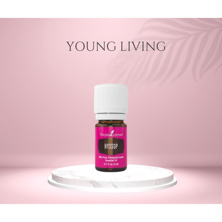 Young Living Hyssop Essential Oil 5ml – Creative Meditation & Peaceful Minty-Floral Aroma
