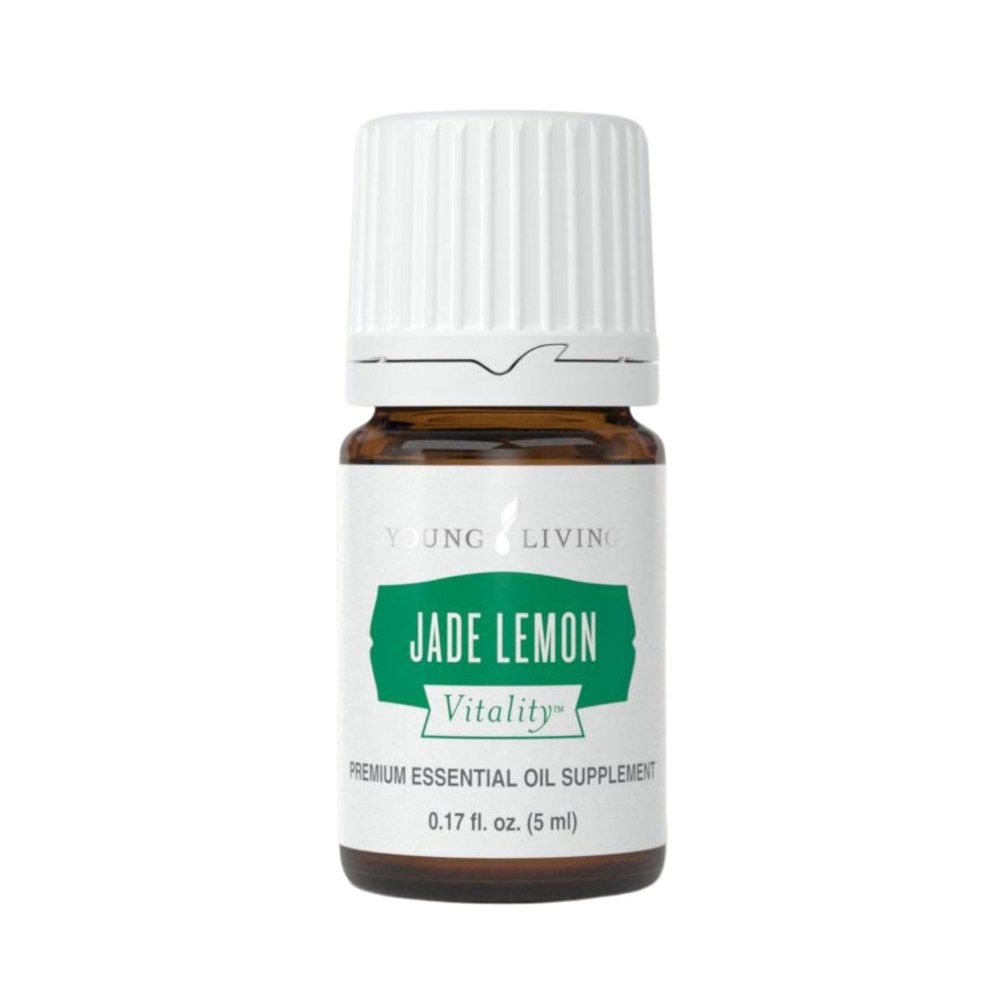Young Living Jade Lemon Vitality 5 ml | Fresh Culinary Essential Oil with Natural Cleansing Properties