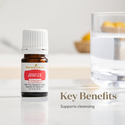 Young Living JuvaFlex Vitality Essential Oil - Digestive Support, Holistic Wellness & Detox (5ml)