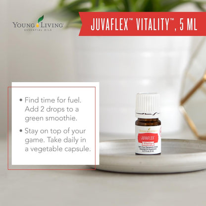 Young Living JuvaFlex Vitality Essential Oil - Digestive Support, Holistic Wellness & Detox (5ml)