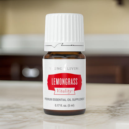 Young Living Lemongrass Vitality 5 ml | Culinary Flavoring & Digestive Support
