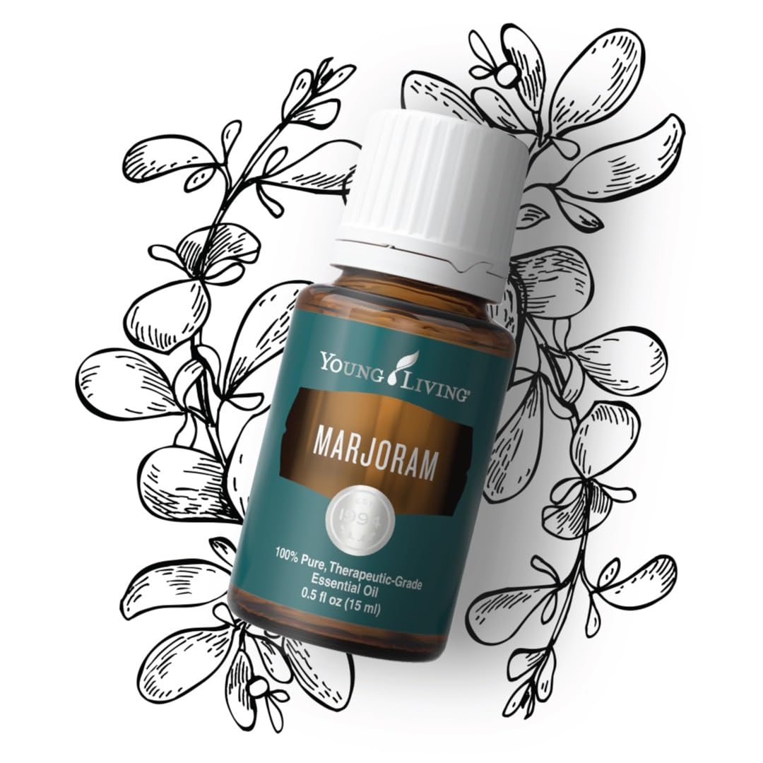 Young Living Marjoram Essential Oil 15ml | Aromatherapy, Massage & Muscle Support