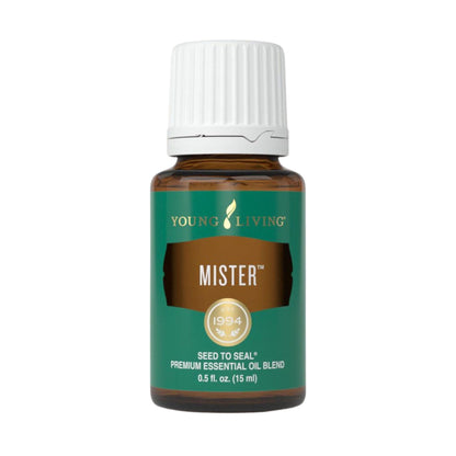 Young Living Mister Premium Essential Oil — Hormonal Balance Aromatherapy, Sage & Lavender, 15ml