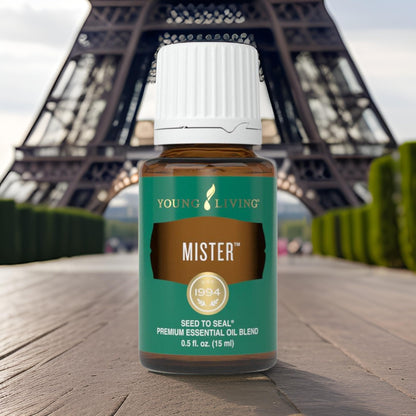 Young Living Mister Premium Essential Oil — Hormonal Balance Aromatherapy, Sage & Lavender, 15ml