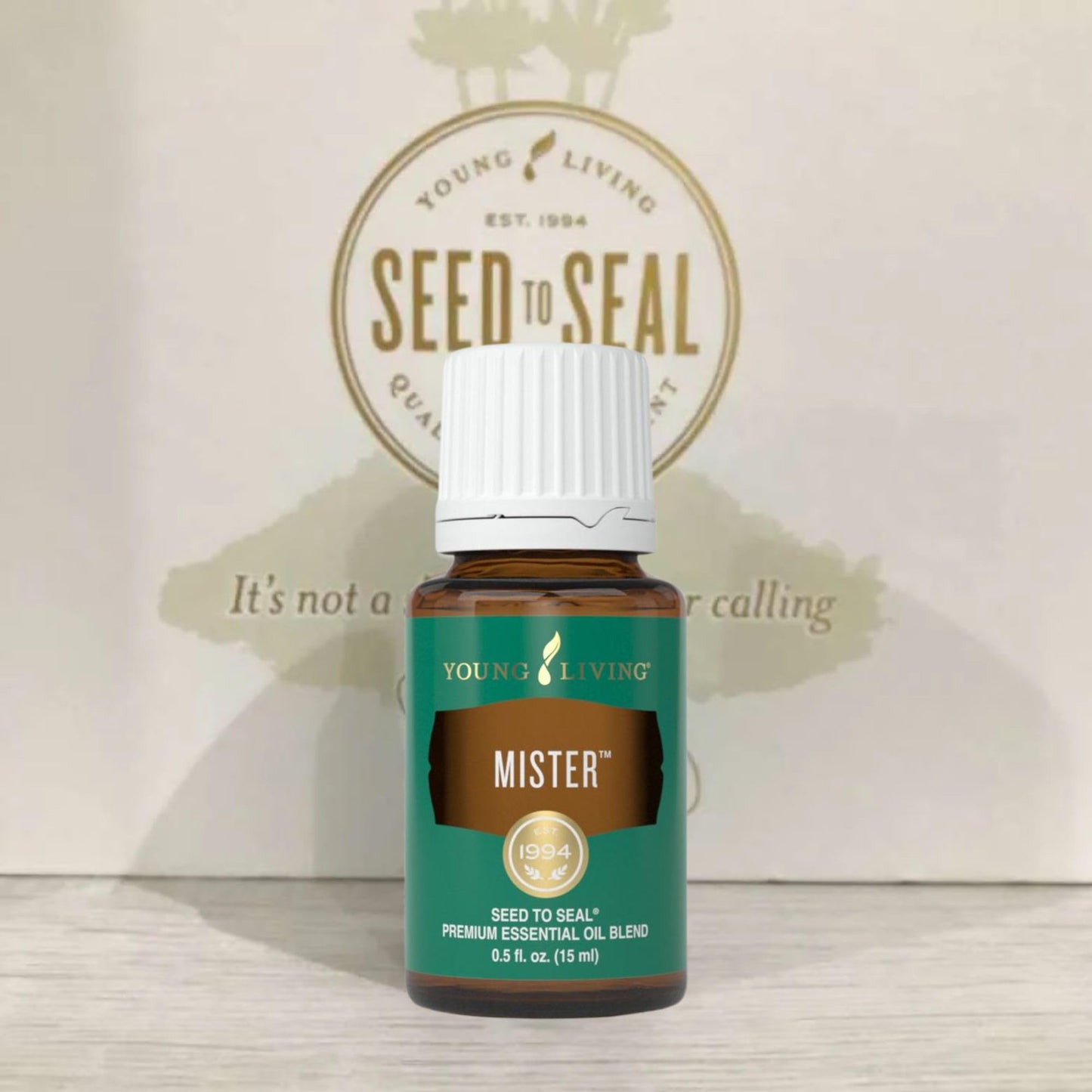 Young Living Mister Premium Essential Oil — Hormonal Balance Aromatherapy, Sage & Lavender, 15ml