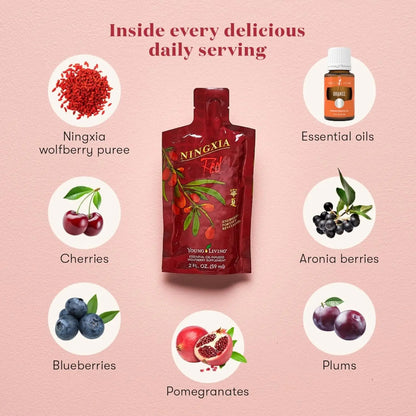 Young Living Ningxia Red Supplement – Fortify & Revitalize, 30 Pack, 2 oz Each BritishVita | Premium UK Vitamins & Wellness Supplements