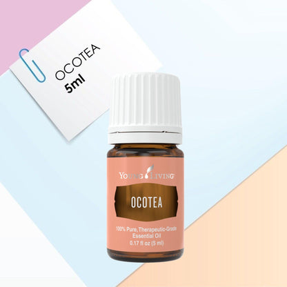 Young Living Ocotea Essential Oil 5 ml | Warm, Spicy Aroma & Skin Cleansing