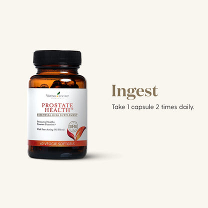 Young Living Prostate Health Softgels – 60 Count | Prostate Function Support