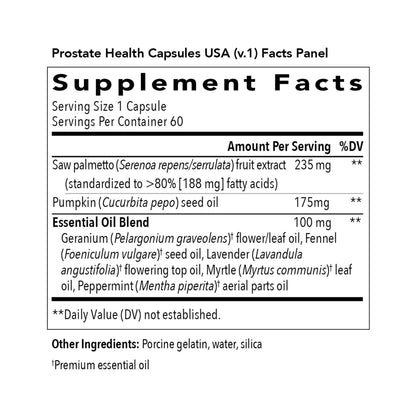 Young Living Prostate Health Softgels – 60 Count | Prostate Function Support
