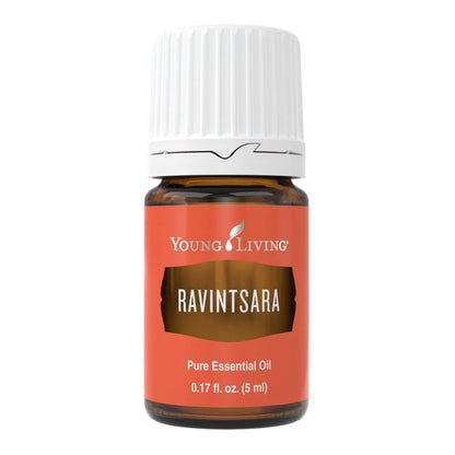Young Living Ravintsara Essential Oil 5ml | Invigorating Aroma for Yoga, Meditation & Healthy-Looking Skin