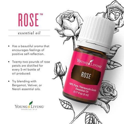 Young Living Rose Essential Oil – Pure Floral Aroma & Purity