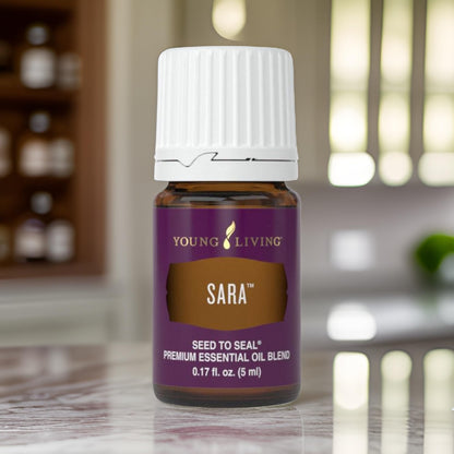 Young Living SARA Essential Oil 5 ml – Calming Aromatherapy for Focus and Mindfulness