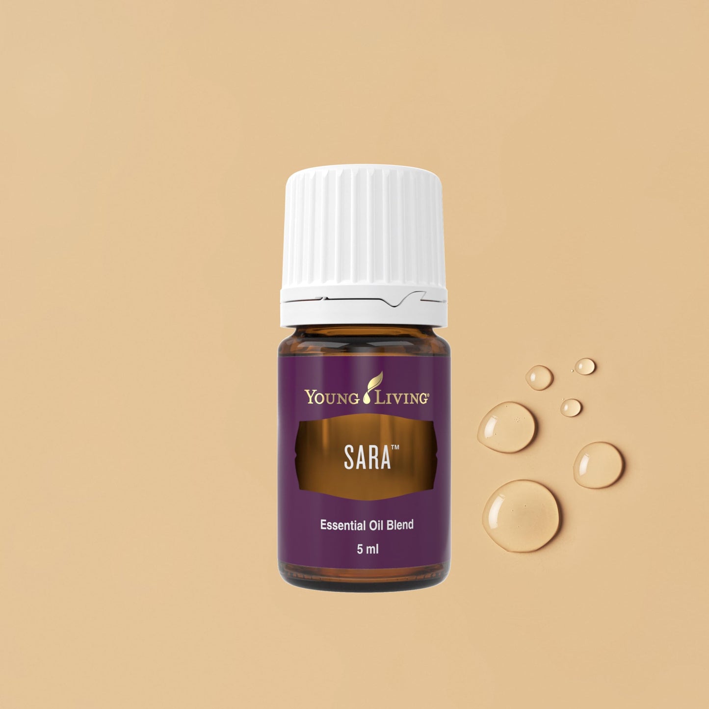 Young Living SARA Essential Oil 5 ml – Calming Aromatherapy for Focus and Mindfulness