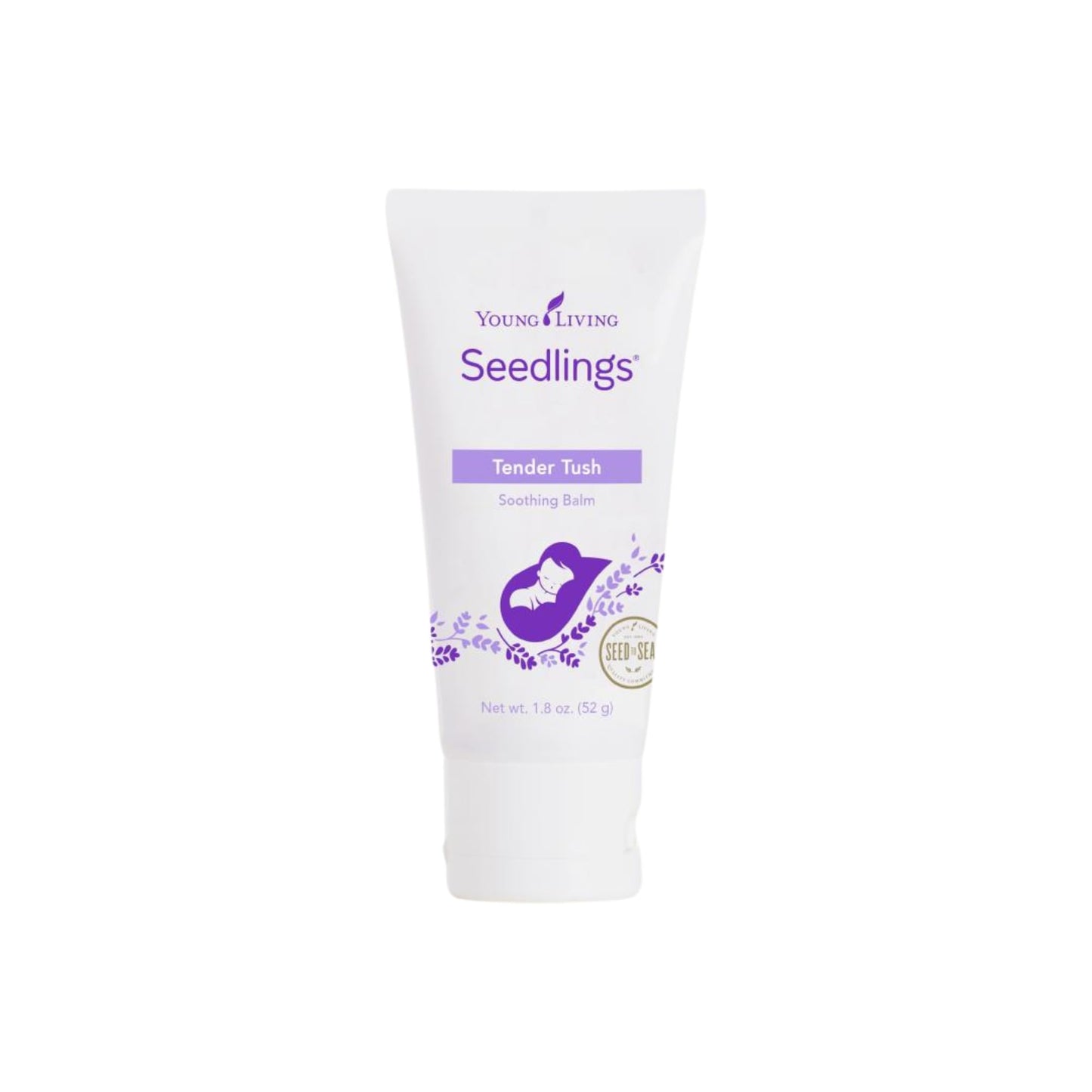 Young Living Seedlings Tender Tush Baby Balm – Mild & Gentle, Cloth Diaper Safe (1.8 oz)