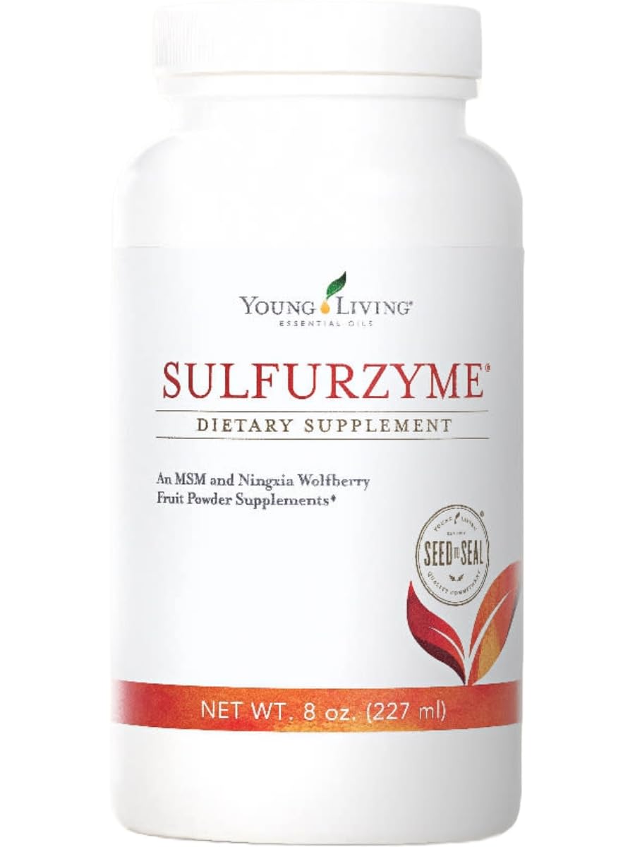 Young Living Sulfurzyme Powder – 8 oz | Joint Health, Energy & Digestion