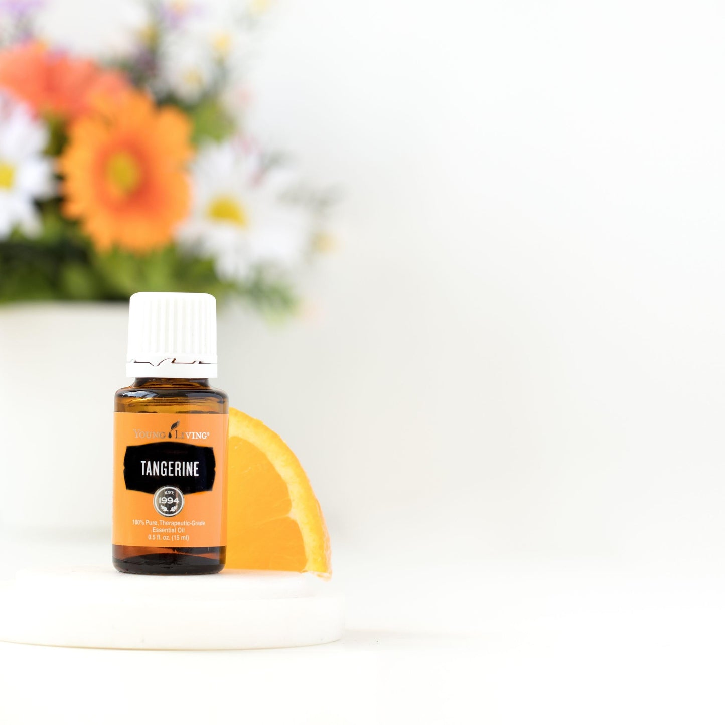 Young Living Tangerine Essential Oil 15ml – Bright Citrus Aroma for Diffusion & DIY