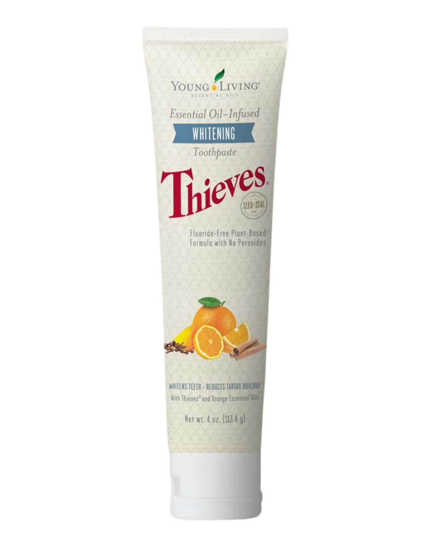 Young Living Thieves Whitening Toothpaste – Fluoride-Free, 4 oz