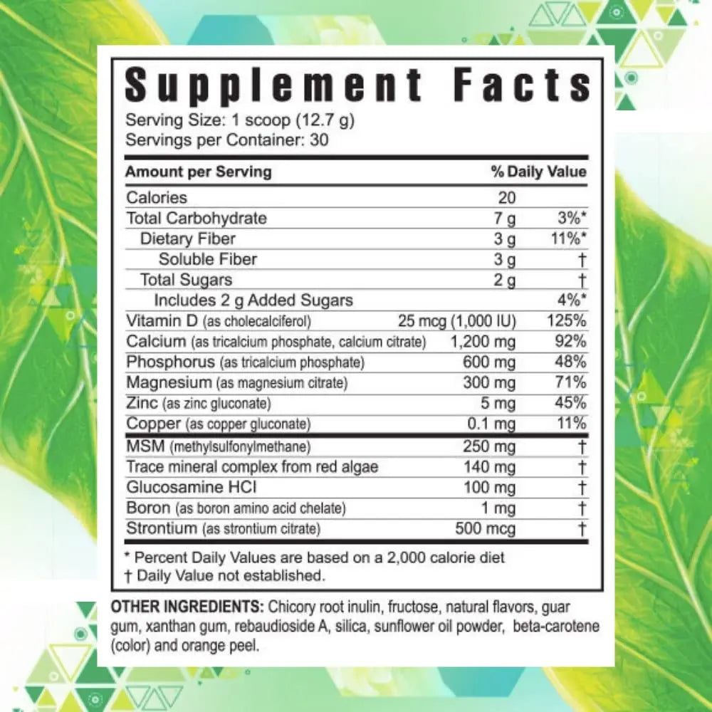 Youngevity Beyond Osteo FX - Tropical Vanilla | Bone Health Multi-Vitamin Powder (6 Canisters) BritishVita | Premium UK Vitamins & Wellness Supplements
