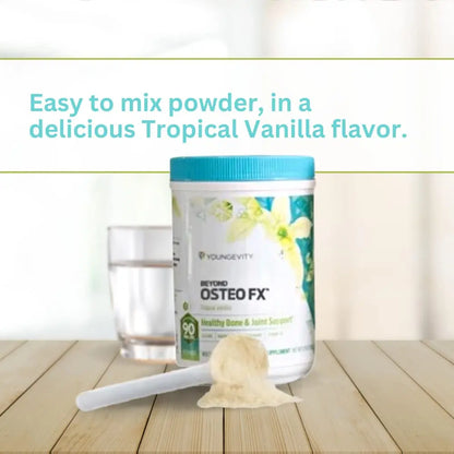 Youngevity Beyond Osteo FX - Tropical Vanilla | Bone Health Multi-Vitamin Powder (6 Canisters) BritishVita | Premium UK Vitamins & Wellness Supplements