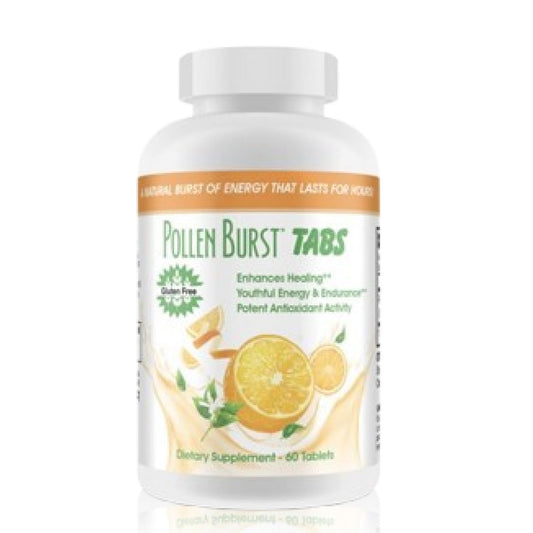 Youngevity Pollen Burst Tabs – Organic Hypoallergenic Pollen Extracts, 60 Tablets BritishVita | Premium UK Vitamins & Wellness Supplements
