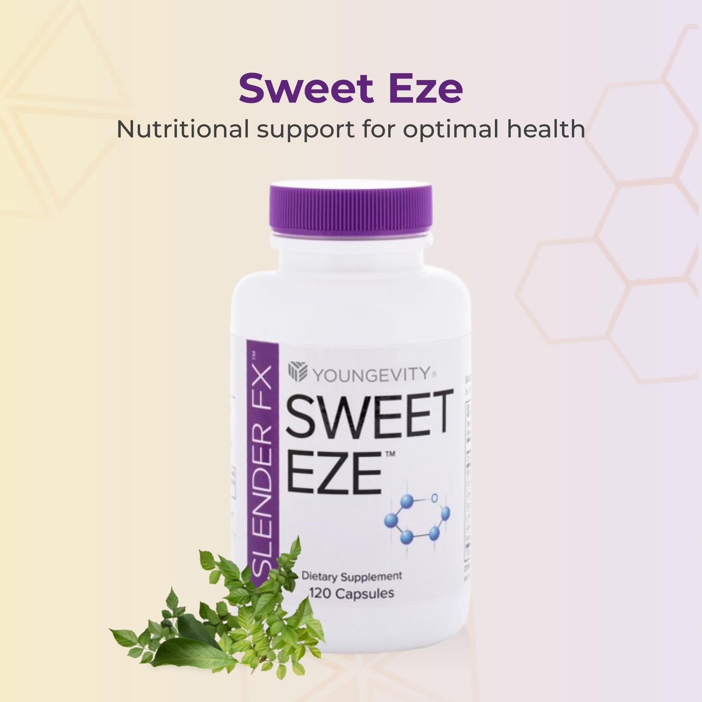 Youngevity Sweet Eze 120 Capsules | Digestive Enzyme Blend