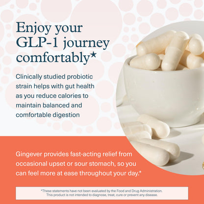 Youtheory 2X Action Probiotic – GLP-1 Digestive Health, 60 Veg Capsules