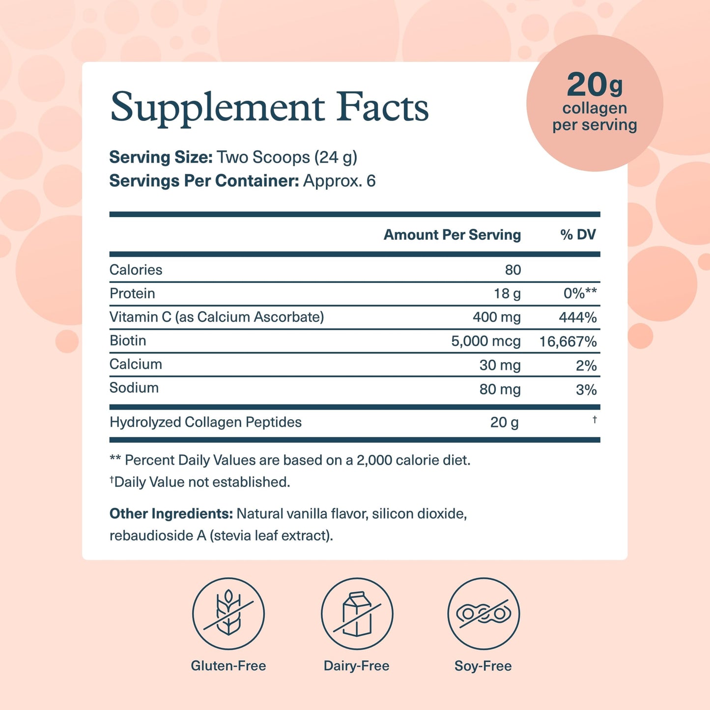 Youtheory Collagen Powder – Vanilla, 4.7 oz | Vitamin C & Biotin