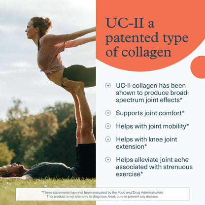 Youtheory Joint Complex with UC-II – Joint, Bone & Muscle Health (60 Tablets)