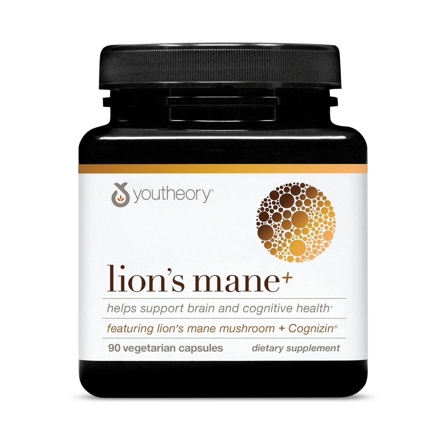 Youtheory Lion’s Mane+ Capsule 90 Vegetarian Capsules – Brain Health & Focus