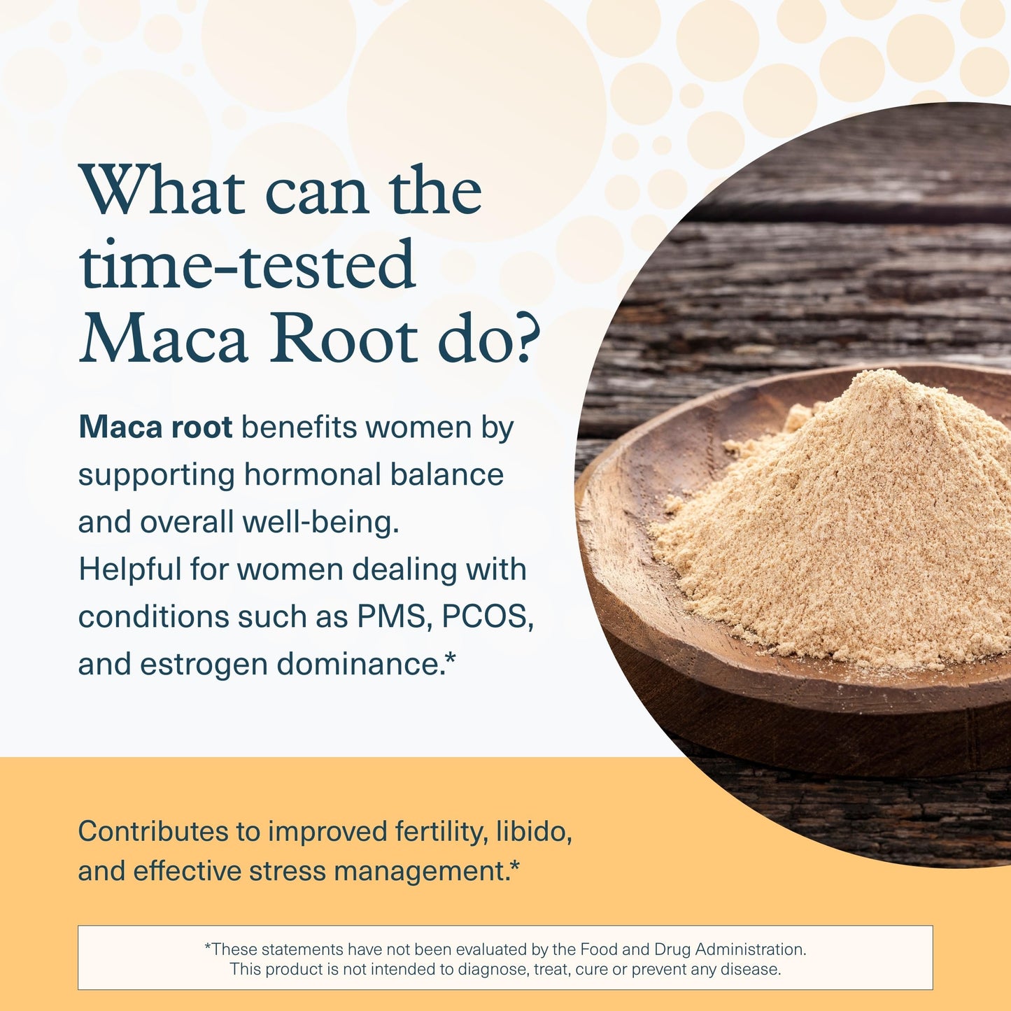 Youtheory Women's Maca Root - Vegan Energy & Menopause Support (120 Veg Capsules)