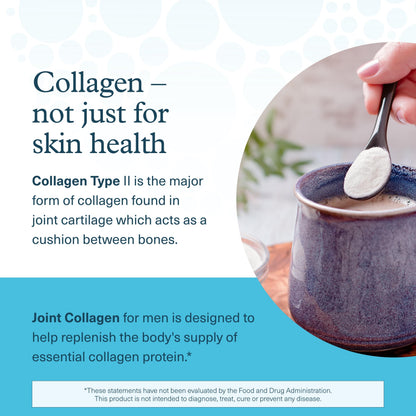 Youtheory Men's Joint Collagen – 120 Tablets (60-Day Supply) | Joint Support