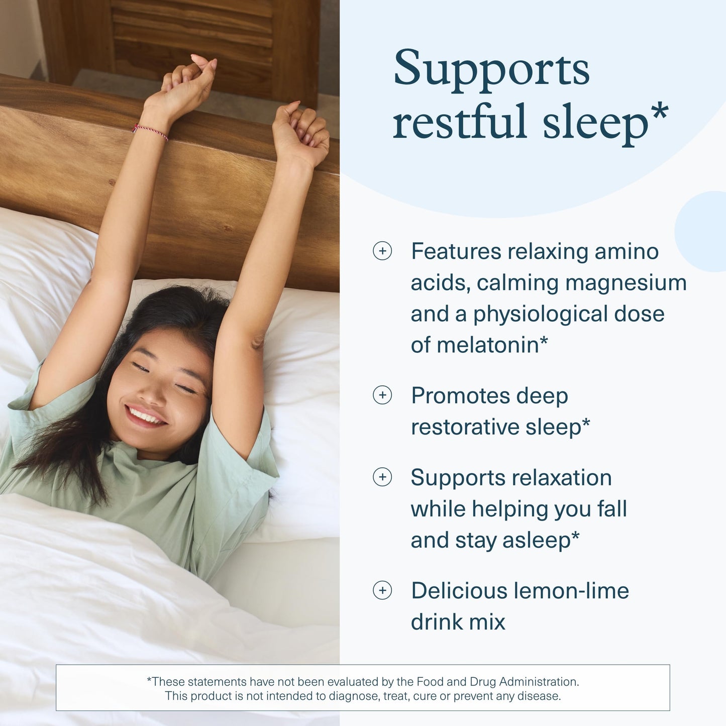 Youtheory Sleep Nighttime Powder – Sleep Support with Melatonin, Magnesium, L-Theanine & L-Glycine | Dairy, Soy & Gluten Free – 6 oz