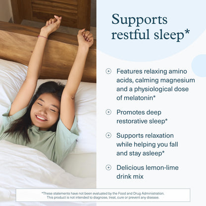 Youtheory Sleep Nighttime Powder – Sleep Support with Melatonin, Magnesium, L-Theanine & L-Glycine | Dairy, Soy & Gluten Free – 6 oz